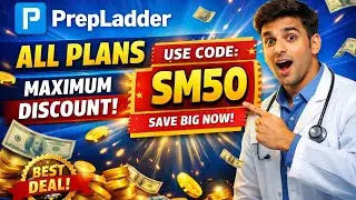 Prepladder Coupon Code | Prepladder Discount Coupon 2026 | Save Big on Medical Prep