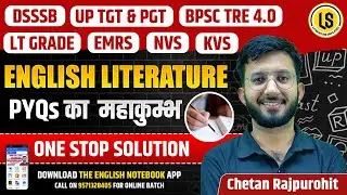 📘 Daily Live Class | Previous Year Questions | EMRS &bull; DSSSB &bull; KVS &bull; NVS | TGT & PGT English