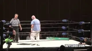 Sean Waltman (X-PAC) injured after a bronco buster gone wrong