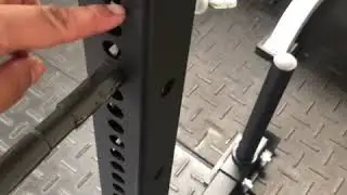 Homemade j-cup J-hook solution for rack or yoak