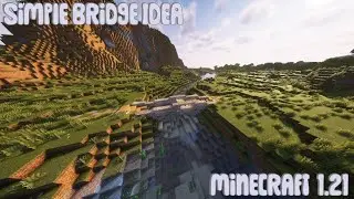 I Built A Simple Bridge in Minecraft 