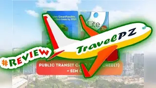 「TravelPZ」 Review Touch N Go Malaysia Public Transit Card (with Credits) & 5G SIM Card | KLIA Pick