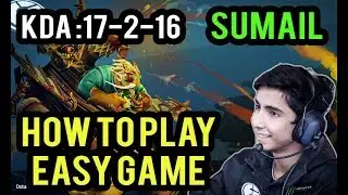 [Dota 2] How to Play an Easy Game - Sumail Gyrocopter