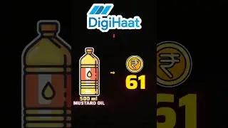 Горчичное масло за 61 рупию | Приложение Digihaat ONDC | Предложение Digihaat ONDC #горчичное мас...