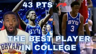 AJ DYBANTSA 43-POINT HISTORIC PERFORMANCE! Highlights vs Utah Reaction