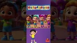 Learn Numbers 1 to 10 with Fun Animation | Counting Song #shorts  #LearnNumbers #kidssong #numbers