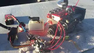 TOYAN L400 SINGLE TURBO TEST RUN
