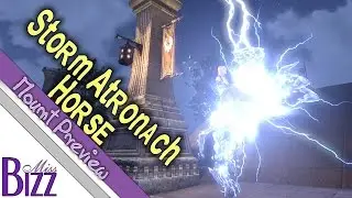 Storm Atronach Horse Mount Preview! Storm Atronach Crown Crate ESO - Elder Scrolls Online