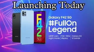 Samsung Galaxy F42 5G- Launch In India Samsung Galaxy F42 5G~ Unboxing and First Look