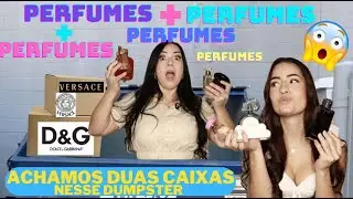O MAIOR ACHADO DE PERFUMES IMPORTADOS! CHOCADAS!#dumpsterdiving