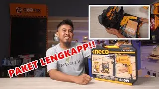 115Pcs dalam satu box - ini dia bor paket komplit paling masuk akal! unboxing & tes INGCO HKTHP11151