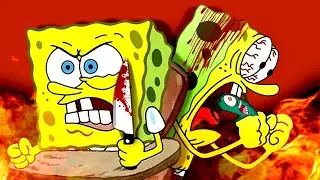 What If SpongeBob Was A Bloodthirsty Murderer? | Sponge Massacre