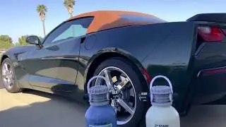 ON THE GO WATER DEIONIZER & CHEMICAL GUYS CAR DRYER.