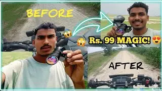 0.67 Wide Angle Lens For Mobile Vlog.s AND MotoVlog.s #assam #vlog #rider #2025 #video