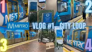 Melbourne Underground City Loop - All 3 Stations | Metro Trains Melbourne Vlog #1