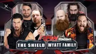 The Shield vs. The Wyatt Family: Raw, January, 4, 2021