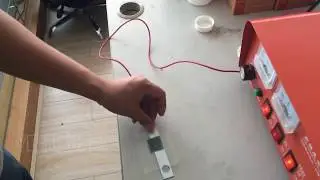 Electrochemical engraving marking machine