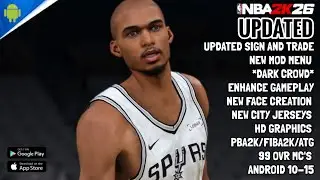 UPDATED NBA2K20-2K26 | UPDATED SIGN AND TRADE | DARK CROWD | NEW FACE CREATION |