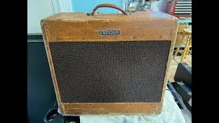 rescuing a 1953 Tweed Fender Bassman