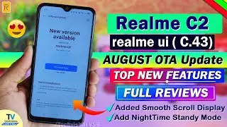 Realme C2 New Realme Ui (C.43 ) August Update | 10+ New Features Review | Realme C2 New update 2020
