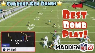 This Is The BEST Bomb Play In Madden 23! | Y Off Trips Pats Bomb |