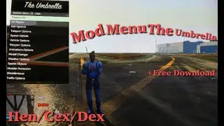Mod menu The Umbrella []GTA 5 PS3 WORK IN HEN[] Download + Showcase 🔥