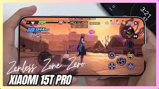 Xiaomi 15T Pro Zenless Zone Zero Gaming test | Dimensity 9400+, 144Hz Display
