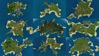 TOP 10 VILLAGE ISLAND SEEDS for MINECRAFT BEDROCK EDITION (PE, Xbox One, Switch, W10)
