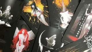 🥀 THE TRUE BLACK TAROT 🥀 (DECK REVIEW)
