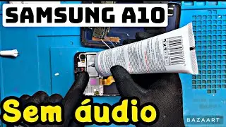Samsung A10 Não funciona alto falante auricular | Como Resolver de forma fácil