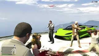 GTAV TECHNO GAMERZ MICHAEL SAVING FRANKLIN FROM DUGGAN BOSS IN GTA5 GTAV GAMEPLAY#140#stealingcar