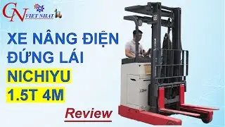 Xe Nâng Điện Đứng Lái 1.5 Tấn 4M Nichiyu Nhật Bản | Xe Nâng Điện Cũ Chất Lượng Nhất | 0868.501.196