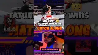 Она сделала это. Татум Пэксли побеждает в женском чемпионате NXT 😱 #wwenxt #tatumpaxley #hallowee...