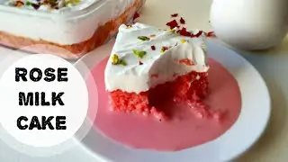 Rose Milk Cake | Rose Milk Tres Leches Cake | Trending Rose Milk Recipe |