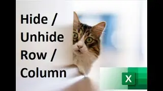 028. Can't unhide the first row or column? Cool trick + a 3 min lesson with shortcuts| EXCEL