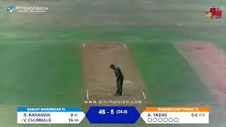 U - 19 MAHINDRA SHIELD 2025 - 26 CHANDRAKANT PANDIT XI vs SANJAY MANJREKAR XI