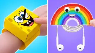 Простые поделки из бумаги, которые сделают школу НАМНОГО веселее! 🎒✨