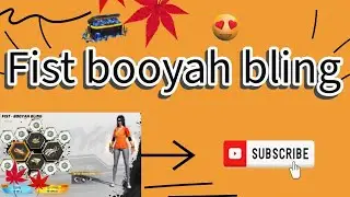 New fist- booyah bling is here in free fire|  Pakistan server.|