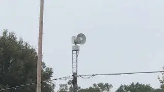 New Hope, AL. Federal Signal 2001-SRN 2nd Gen. Siren Test 11/7/18