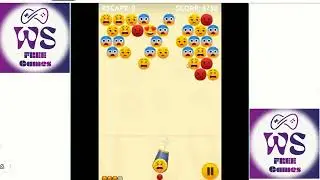 Emoji Pop Game | WS Free Games | Shorts #wsfreegames #shortsvideo #gaming