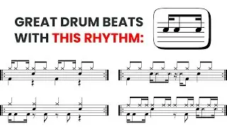 Great Drum Beats Using This Syncopated Rhythm 🥁 Test Your Coordination!