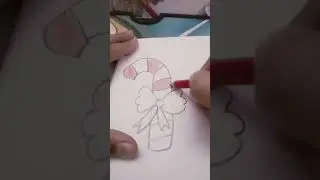 #merry Christmas #candy drawing