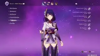 Recommended Weapon and Artifact for Raiden Shogun