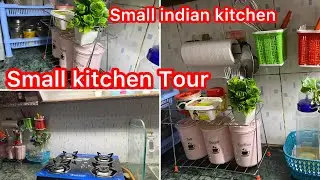 Small kitchen tour how I organise my small indian kitchen indian kitchen tour