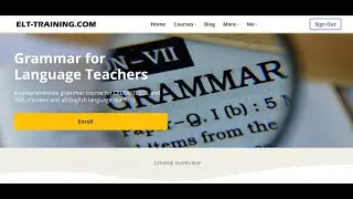 Grammar for CELTA