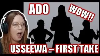 FIRST TIME Hearing Ado &ndash; &lsquo;Usseewa&rsquo; | THE FIRST TAKE Reaction 🤯🔥