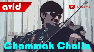 Chammak Challo - Ra One - Akon | Violin Cover | #WalkingViolinist Aneesh Vidyashankar