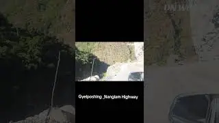 The clif road in Bhutan #bhutan #road #travel #omg #travelvlog