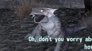 Friendly Young Gecko Hunter in New Vegas 