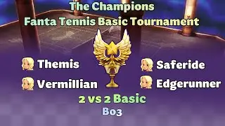 Fanta Tennis - Basic Tournament - Quarter Finals - TheVer vs SafEdge